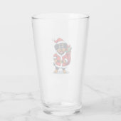 Rottweiler Hulpmiddel voor Kerstman Glas (Achterkant)