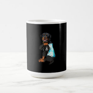 Rottweiler I Love Mam Tattoo Koffiemok