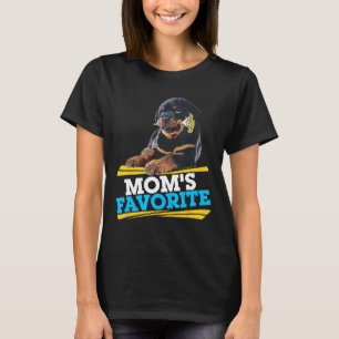 Rottweiler IM Moms Favoriete Schattigee Grappige T T-shirt