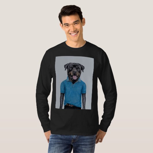 Rottweiler in Polo (Voorkant volledig)