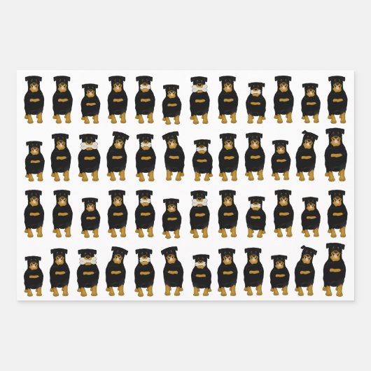 Rottweiler inpakpapier (Voorkant)