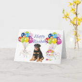 Rottweiler Kaart (Gele Bloem)