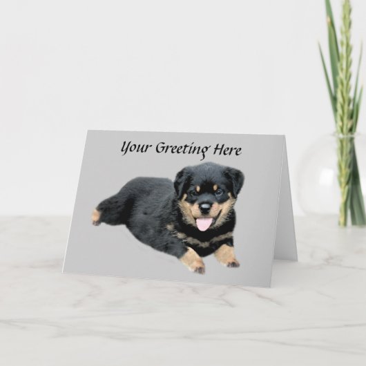 Rottweiler Kaart (Voorkant)