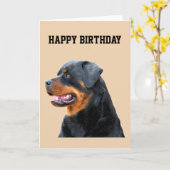 Rottweiler Kaart (Gele Bloem)