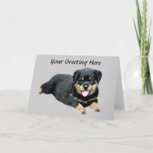 Rottweiler-kaart Kaart