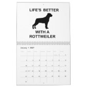 Rottweiler Kalender (Jan 2027)