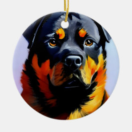 Rottweiler Keramisch Ornament
