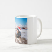 Rottweiler Kerst Pet Koffie Mok 11 oz (Voorkant rechts)