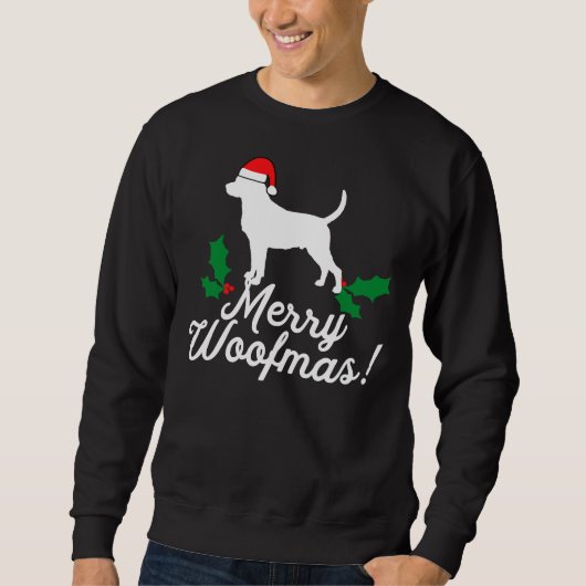 Rottweiler-kerst Trui (Voorkant)