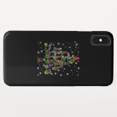 Rottweiler-kerstboom met vlieglicht Case-Mate iPhone case (Achterkant (horizontaal))