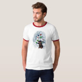 Rottweiler-kerstcadeautjes T-shirt (Voorkant volledig)
