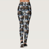 Rottweiler Kerstfeest Seizoen Leggings (Achterkant)