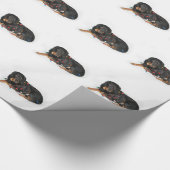 Rottweiler-kersthoek Cadeaupapier (Hoek)