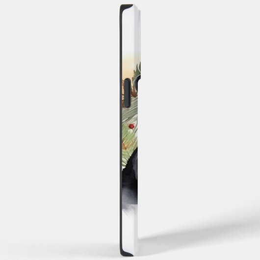 Rottweiler Kerstkrans Feestelijke Pup Case-Mate iPhone Case (Achterkant / Rechts)