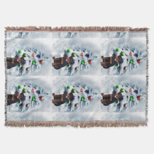 Rottweiler Kerstmis Deken