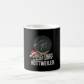 Rottweiler - Kerstmis is beter met een Rottweiler Koffiemok (Center)