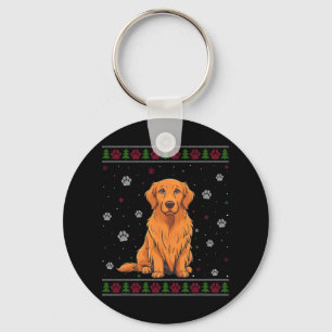 Rottweiler Kersttrui Xmas Huisdier Hond L Sleutelhanger