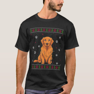Rottweiler Kersttrui Xmas Huisdier Hond L T-shirt