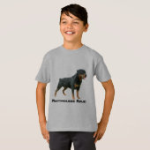 Rottweiler Kinder T-Shirt (Voorkant volledig)