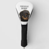 rottweiler knuffel buddy puppy golfheadcover (Voorkant)