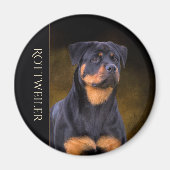 Rottweiler Koelkast Magneet (Voorkant)