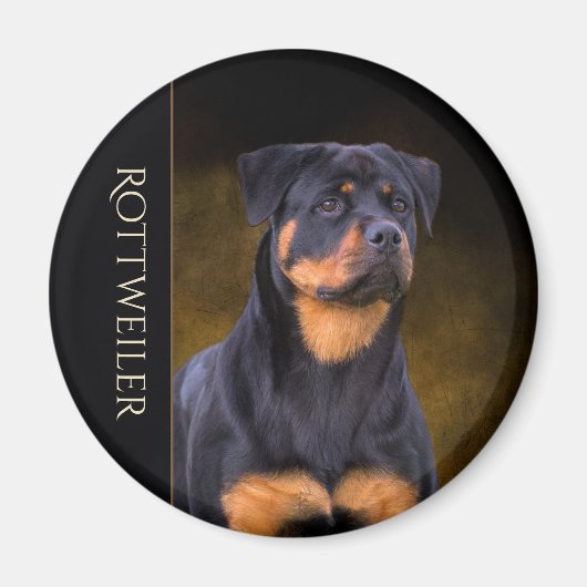 Rottweiler Koelkast Magneet (Voorkant)