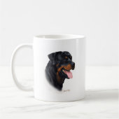 Rottweiler Koffiemok (Links)