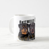 Rottweiler Koffiemok (Voorkant links)