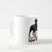 Rottweiler Koffiemok (Voorkant links)