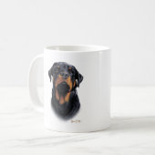 Rottweiler Koffiemok (Voorkant links)