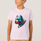 rottweiler kopf t-shirt (Voorkant)