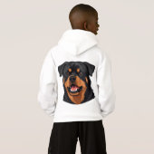 Rottweiler Kopportret (Achterkant volledig)