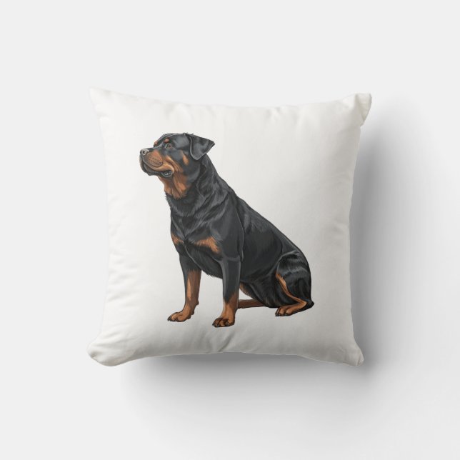 Rottweiler Kussen (Voorkant)