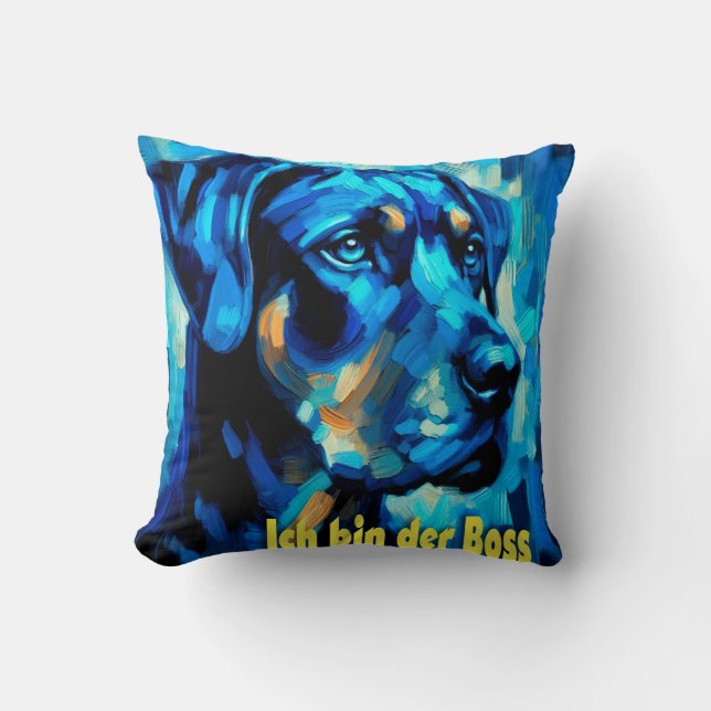 Rottweiler Kussen (Voorkant)