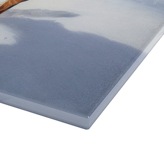 Rottweiler Laat het sneeuwen Kerstmis Snijplank (Hoek)