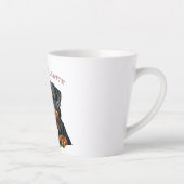 Rottweiler Latte Latte Mok (Rechts)