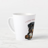 Rottweiler Latte Mok (Linkerhoek)