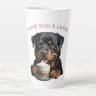 Rottweiler Latte Mok