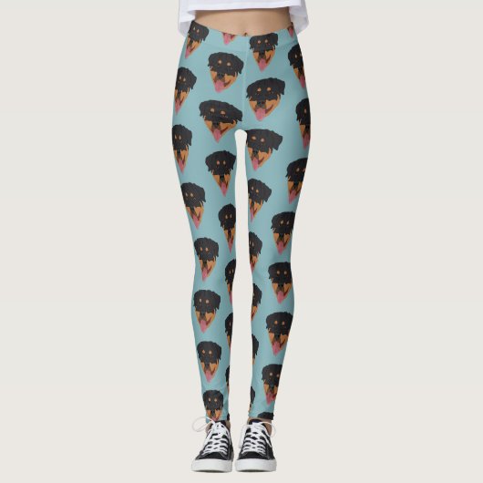 Rottweiler Leggings (Voorkant)