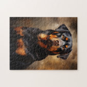 Rottweiler Legpuzzel (Horizontaal)