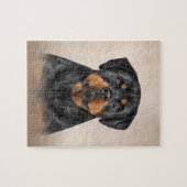 Rottweiler Legpuzzel (Horizontaal)