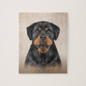 Rottweiler Legpuzzel (Verticaal)
