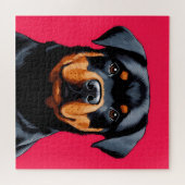 Rottweiler Legpuzzel (Horizontaal)