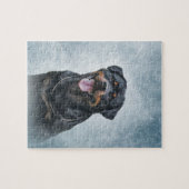 Rottweiler Legpuzzel (Horizontaal)