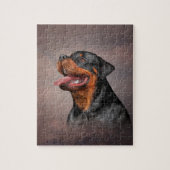 Rottweiler Legpuzzel (Verticaal)