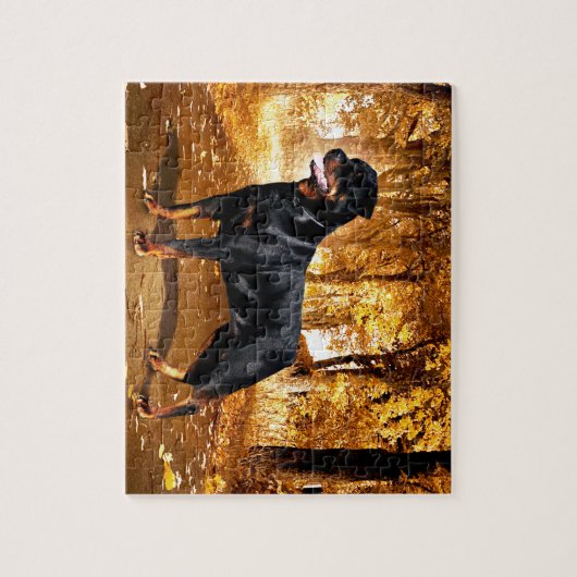 Rottweiler Legpuzzel (Verticaal)