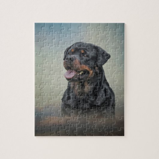 Rottweiler Legpuzzel (Verticaal)