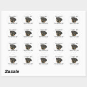 ROTTWEILER Liefde! Ronde Sticker (Vel)