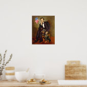 Rottweiler - Lincoln Poster (Keuken)