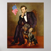 Rottweiler - Lincoln Poster (Voorkant)